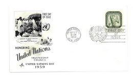 United Nations - First Day Of Issue - 1959 - New York 030 - Storia Postale