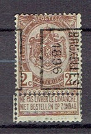 Préo - Voorafgestempelde Zegels 71B - Bruxelles 1896 Timbre 55 - Rollo De Sellos 1894-99