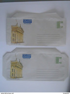 Eire Ireland Entier Postal Air Letter Stationery 2 Aerogramme 37 + 40 General Post Office Mint - Postal Stationery