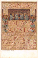CPA GUERRE / ITALIE / ILLUSTRATEUR BANCA ITALIANA DI SCONTO - War 1914-18