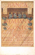 CPA GUERRE / ITALIE / ILLUSTRATEUR BANCA ITALIANA DI SCONTO - Guerre 1914-18