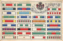 CPA GUERRE / ITALIE / ILLUSTRATEUR DECORAZIONI ITALIANA - War 1914-18