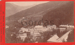 Austria - Bad Gastein Von Bellevue - Siecle 19 - Photo Czurda 105x65mm - St. Johann Im Pongau