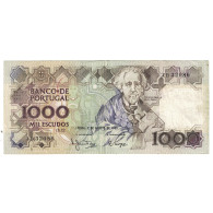 Billet, Portugal, 1000 Escudos, 1983, 1983-08-02, KM:181k, TTB - Portugal