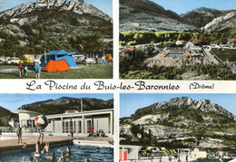 BUIS LES BARONNIES LA PISCINE LE CAMPING 1964 - Buis-les-Baronnies