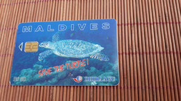 Maldives Phonecard Card Has Some Mark Of Use Look Scan For Quality Not Perfect  Used Rare - Maldiven
