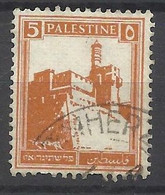 Palestine  N°  66A Dentelé 14,5  X 14      Oblitéré    B / TB    Voir Scans    Soldé ! ! ! - Palestine