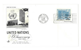 United Nations - First Day Of Issue - 1960 - New York 037 - Brieven En Documenten