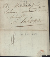 Gers 32 Marque Postale Port Payé P.31.P AUCH (24x10) Directeur Enregistrement & Domaine National 20 2 1807 - 1801-1848: Precursors XIX
