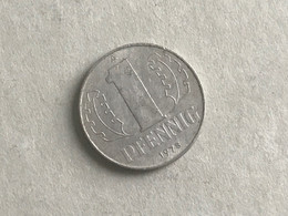 Münze Münzen Umlaufmünze Deutschland DDR 1 Pfennig 1975 - 1 Pfennig