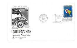 United Nations - First Day Of Issue - 1961 - New York 046 - Brieven En Documenten