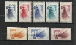 France 8  Vignettes   Marianne De Mazelin Exposition Citex  1949   Neufs **/ *   B/ TB    Voir Scans    Soldé ! ! ! - Unused Stamps