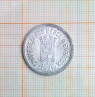 10 Centimes Chambre De Commerce D'Evreux 1921 3/6 - Monétaires / De Nécessité