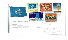 United Nations - First Day Of Issue - 1973 - New York 058 - Lettres & Documents