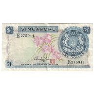 Billet, Singapour, 1 Dollar, 1972, KM:1d, TTB+ - Singapore