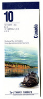 RC 20986 CANADA VOIES DU COMMERCE DES FOURRURES - FUR TRADERS CARNET COMPLET BOOKLET MNH NEUF ** - Full Booklets