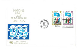 United Nations - First Day Of Issue - 1975 - New York 074 - Briefe U. Dokumente