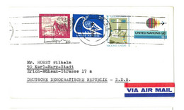 United Nations - Via Air Mail - New York 087 - Luchtpost