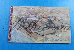 Caughawaga-Carnet X 8 Postcards /cpa -Canada Carnet Mission Indienne Christening Saint-François Xavier Missie - Misiones