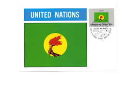 United Nations - Zaire - 1988 - New York 113 - Maximum Cards