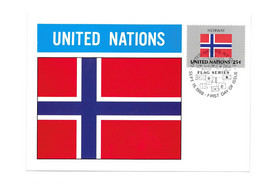 United Nations - Norway - 1988 - New York 117 - Maximum Cards