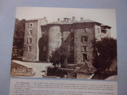 ♥️ 43 Haute-Loire Tirage XIX°  Vers 1880  LE THIOLAND FAMILLES DE GINESTOUX ROCHEFORT D ALLY DE VERAC D APCHIER.. - Anciennes (Av. 1900)