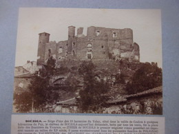 ♥️ 43 Haute-Loire Tirage XIX°  Vers 1880  BOUZOLS VALLEE DE COUBON  FAMILLES DE POLIGNAC ARMAGNACS DE LA TOUR AUVERGNE . - Anciennes (Av. 1900)