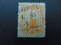 N°. 7 Oblitéré (catalogue De L'ASPAL) Des Postes Locales De Strasbourg - Used Stamps