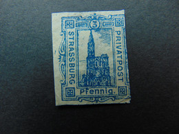 N°. 54(*) (catalogue De L'ASPAL) Des Postes Locales De Strasbourg - Nuevos