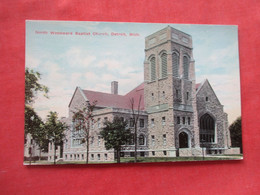 North Woodward Baptist Church.  .    Detroit Michigan > Detroit    Ref 5873 - Detroit