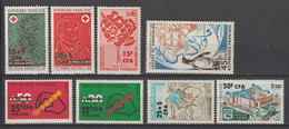 REUNION - ANNEE COMPLETE 1972 - YVERT N° 406/413 ** MNH - COTE = 12.75 EUR. - - Unused Stamps