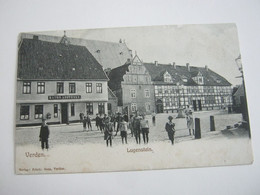 VERDEN  , Schöne   Karte Um 1908 - Verden