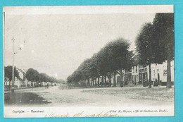 * Kaprijke - Caprijcke (Meetjesland - Oost Vlaanderen) * (Phot R. Heysse) Voorstraat, Estaminet Café, Animée, Unique TOP - Kaprijke