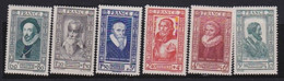France  .  Y&T  .    587/592      .    **    .   Neuf Avec Gomme Et SANS Charnière - Unused Stamps