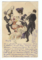 Reznicek  En Dansant...     1906   Simplissimus Karte Serie I , No 11 - Reznicek, Ferdinand Von