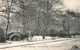 B9928 Paris Parc Monceau Sous La Neige - Unclassified