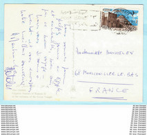 ÄGYPTEN A902 FM Flp Sakkara Pyramide --- AK Postcard: Abu Simbel - Ramses II.  --- Brief Cover (2 Scan)(38344) - Cartas