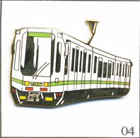 Pin's Tramway Moderne / TAN (Transports Agglomération Nantaise). Estampillé Mil’Pin’s. EGF. Tirage : 1000 Ex. T880-04 - Transports