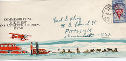 Comemoration "First Transantartic Crossing" Le 20/1/78 - Briefe U. Dokumente