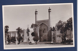 CPA Perse Iran Carte Photo Voir Le Dos Ispahan - Irán