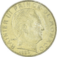 Monnaie, Monaco, 20 Centimes, 1982 - 1960-2001 Nouveaux Francs