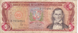 BILLETE DE LA REPUBLICA DOMINICANA DE 5 PESOS ORO DEL AÑO 1984 (BANKNOTE) - Dominicaine