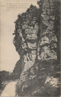 73. CPA. Savoie. Les Gorges De Chailles. Route Des Echelles à Saint-Béron. Le Rocher Des Hirondelles - Les Echelles