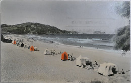 C. P. A. Couleur : Pais Vasco : ZARAUZ : Playa, Al Fondo Raton De Guetaria, Timbre En 1965 - Guipúzcoa (San Sebastián)