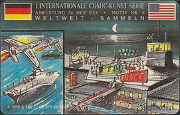 GERMANY S142/93  Comic: Peace - Frieden - S-Series: Schalterserie Mit Fremdfirmenreklame