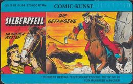 GERMANY S01/94 Comic Kunst - Silberpfeil - S-Series: Schalterserie Mit Fremdfirmenreklame