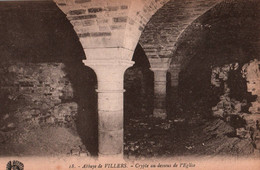 Abbaye De Villers - Crypte Au-dessous De L'Église - Villers-la-Ville