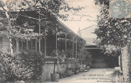 ANDREZIEUX (Loire) - La Terrasse De L'Hôtel Dessagne - Andrézieux-Bouthéon