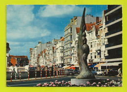 KNOKKE ZOUTE N°88 Kustlaan Statue Voitures Autos VOIR DOS En 1973 - Knokke