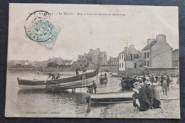 CPA 29 ROSCOFF - Le Thévin - Mise à L'eau Du Bateau De Sauvetage - Edit. Villard 3666 - Réf M 253 - Roscoff